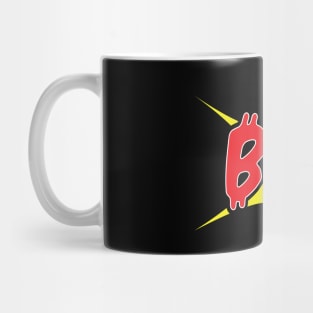 Boom- Bitcoin Funny Comics Style Design Mug